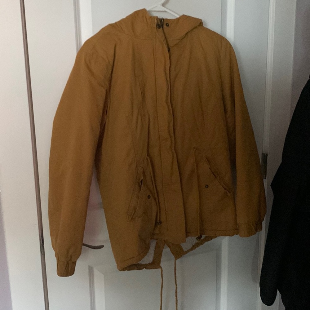 Sherpa lined jacket